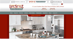 Desktop Screenshot of lifestylekitchensbaths.com